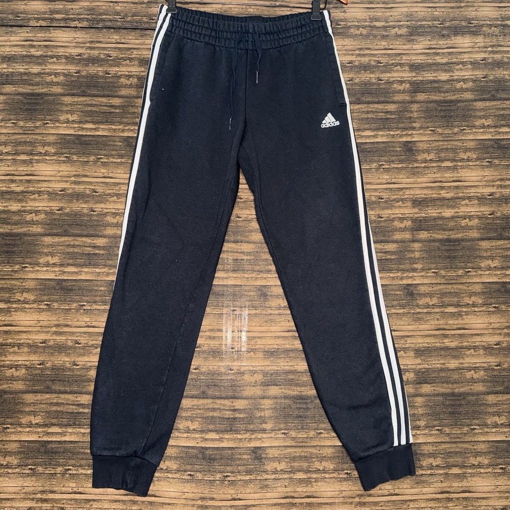 Adidas Sweatpants Men M Black Jogger GM5551 Loungewear Athleisure